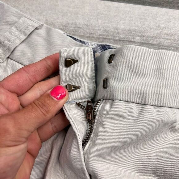 J.Crew Chino City Fit Khaki Shorts Women’s Classic Twill Beige Summer Casual - Picture 7 of 10